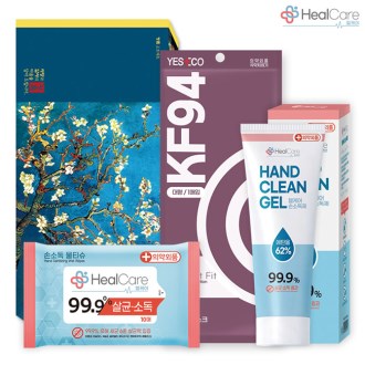 [���ɾ� ����ŰƮ 7ȣ] KF94 ����ũ 1p+�ռҵ�Ƽ�� 1p+�ռҵ��� 1p