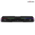 ������ 2���� ���κ��� RGB LED ���̹� USB 2ä�� ��ǻ�� PC����� ����Ŀ SB-M9